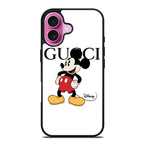 GUCCI X DISNEY MICKEY MOUSE CARTOON iPhone 16 Plus Case Cover GUCCI X DISNEY MICKEY MOUSE CARTOON iPhone 16 Plus Case Cover