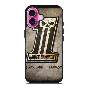 HARLEY DAVIDSON 1 BLACK LABEL iPhone 16 Plus Case Cover HARLEY DAVIDSON 1 BLACK LABEL iPhone 16 Plus Case Cover