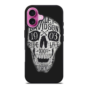 HARLEY DAVIDSON 1903 SKULL iPhone 16 Plus Case Cover