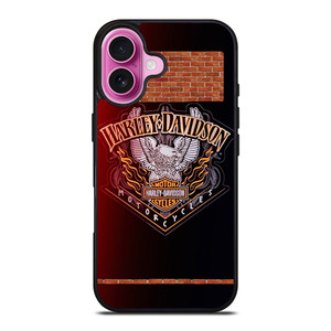 HARLEY DAVIDSON EAGLE BADGE iPhone 16 Plus Case Cover HARLEY DAVIDSON EAGLE BADGE iPhone 16 Plus Case Cover