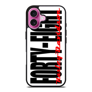 HARLEY DAVIDSON FORTY EIGHT LOGO iPhone 16 Plus Case Cover HARLEY DAVIDSON FORTY EIGHT LOGO iPhone 16 Plus Case Cover