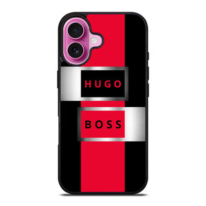 HUGO BOSS LOGO RED iPhone 16 Plus Case Cover HUGO BOSS LOGO RED iPhone 16 Plus Case Cover