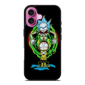 IT RICK AND MORTY CARTOON iPhone 16 Plus Case Cover IT RICK AND MORTY CARTOON iPhone 16 Plus Case Cover