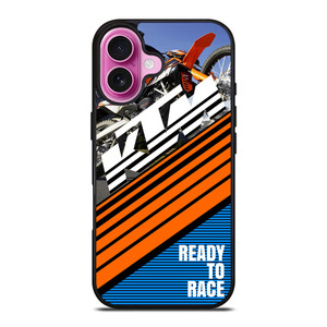 KTM READY TO RACE 5 iPhone 16 Plus Case Cover KTM READY TO RACE 5 iPhone 16 Plus Case Cover