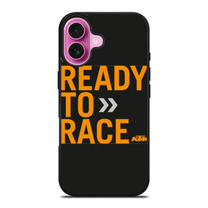 KTM READY TO RACE SYMBOL iPhone 16 Plus Case Cover
