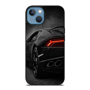 LAMBORGHINI HURACAN BLACK COOL iPhone 13 Case Cover LAMBORGHINI HURACAN BLACK COOL iPhone 13 Case Cover