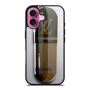 LOUIS VUITTON LOGO 100 MG DRUG ICON iPhone 16 Plus Case Cover LOUIS VUITTON LOGO 100 MG DRUG ICON iPhone 16 Plus Case Cover