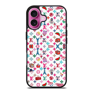 LOUIS VUITTON LOGO LV HAPPINESS iPhone 16 Plus Case Cover LOUIS VUITTON LOGO LV HAPPINESS iPhone 16 Plus Case Cover