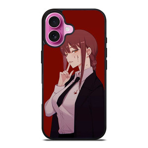 MAKIMA CHAINSAW MAN iPhone 16 Plus Case Cover MAKIMA CHAINSAW MAN iPhone 16 Plus Case Cover