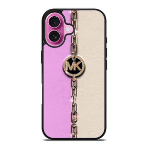 MICHAEL KORS MK LOGO CHAIN iPhone 16 Plus Case Cover MICHAEL KORS MK LOGO CHAIN iPhone 16 Plus Case Cover