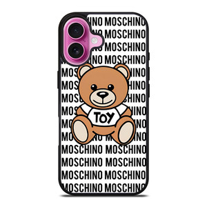 MOSCHINO MOSCHINO BEAR iPhone 16 Plus Case Cover MOSCHINO MOSCHINO BEAR iPhone 16 Plus Case Cover