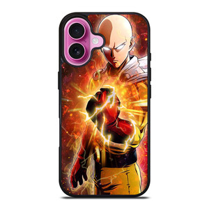 ONE PUNCH MAN SAITAMA FURIOUS iPhone 16 Plus Case Cover ONE PUNCH MAN SAITAMA FURIOUS iPhone 16 Plus Case Cover