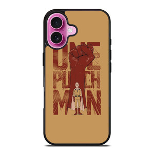 ONE PUNCH MAN SAITAMA OK iPhone 16 Plus Case Cover ONE PUNCH MAN SAITAMA OK iPhone 16 Plus Case Cover