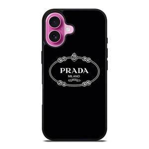 PRADA MILANO 1913 LOGO iPhone 16 Plus Case Cover PRADA MILANO 1913 LOGO iPhone 16 Plus Case Cover