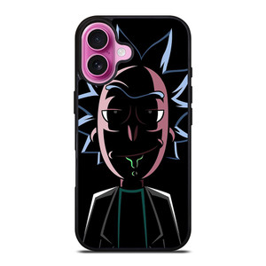 RICK AND MORTY FACE CARTOON SERIES iPhone 16 Plus Case Cover RICK AND MORTY FACE CARTOON SERIES iPhone 16 Plus Case Cover