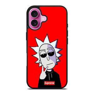 RICK AND MORTY RED SUPREME iPhone 16 Plus Case Cover RICK AND MORTY RED SUPREME iPhone 16 Plus Case Cover