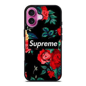 SUPREME FLOWER LOGO iPhone 16 Plus Case Cover SUPREME FLOWER LOGO iPhone 16 Plus Case Cover
