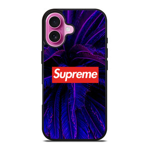 SUPREME GLOWING PALM TREE iPhone 16 Plus Case Cover SUPREME GLOWING PALM TREE iPhone 16 Plus Case Cover
