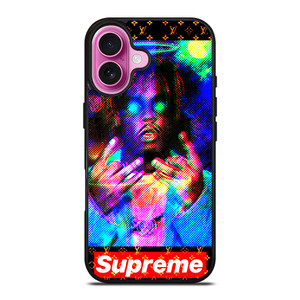 SUPREME LV LOUIS VUITTON JUICE WRLD iPhone 16 Plus Case Cover