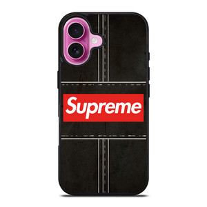 SUPREME METAL STICHING iPhone 16 Plus Case Cover SUPREME METAL STICHING iPhone 16 Plus Case Cover