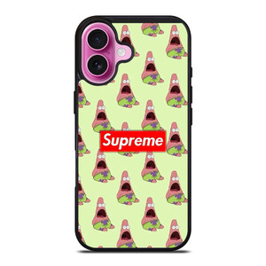 SUPREME PATRICK STAR COLLAGE iPhone 16 Plus Case Cover SUPREME PATRICK STAR COLLAGE iPhone 16 Plus Case Cover