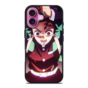 TANJIRO DEMON SLAYER FACE iPhone 16 Plus Case Cover TANJIRO DEMON SLAYER FACE iPhone 16 Plus Case Cover