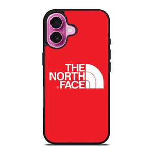 THE NORTH FACE RED iPhone 16 Plus Case Cover THE NORTH FACE RED iPhone 16 Plus Case Cover