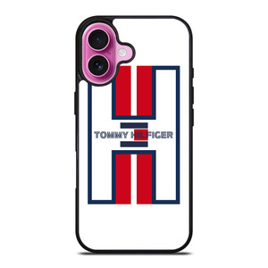 TOMMY HILFIGER FASHION LOGO iPhone 16 Plus Case Cover TOMMY HILFIGER FASHION LOGO iPhone 16 Plus Case Cover