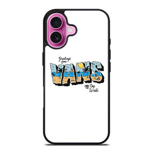 VANS OFF THE WALL GREETINGS iPhone 16 Plus Case Cover VANS OFF THE WALL GREETINGS iPhone 16 Plus Case Cover