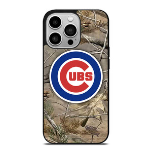 CHICAGO CUBS CAMO LEAF iPhone 14 Pro Case Cover CHICAGO CUBS CAMO LEAF iPhone 14 Pro Case Cover