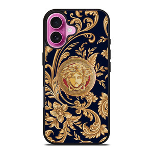 VERSACE MEDUSA GOLD CRAFT iPhone 16 Plus Case Cover VERSACE MEDUSA GOLD CRAFT iPhone 16 Plus Case Cover