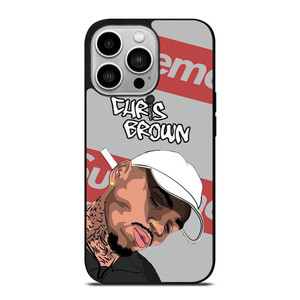 CHRIS BROWN CARTOON SUPREME iPhone 14 Pro Case Cover CHRIS BROWN CARTOON SUPREME iPhone 14 Pro Case Cover