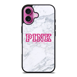 VICTORIA'S SECRET PINK MARBLE iPhone 16 Plus Case Cover VICTORIA'S SECRET PINK MARBLE iPhone 16 Plus Case Cover