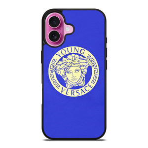 YOUNG VERSACE LOGO iPhone 16 Plus Case Cover