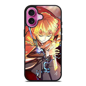 ZENITSU DEMON SLAYER ANIME iPhone 16 Plus Case Cover ZENITSU DEMON SLAYER ANIME iPhone 16 Plus Case Cover