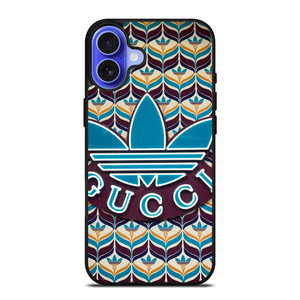 ADIDAS FEAT GUCCI LOGO iPhone 16 Case Cover ADIDAS FEAT GUCCI LOGO iPhone 16 Case Cover
