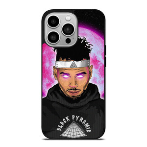 CHRIS BROWN SINGER CARTOON  iPhone 14 Pro Case Cover