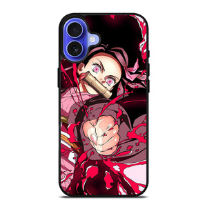 ANIME KIMETSU NO YAIBE DEMON SLAYER NEZUKO KAMADO iPhone 16 Case Cover ANIME KIMETSU NO YAIBE DEMON SLAYER NEZUKO KAMADO iPhone 16 Case Cover