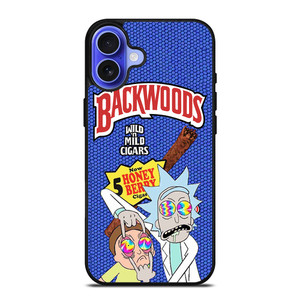 BACKWOODS HONEY BERRY RICK AND MORTY iPhone 16 Case Cover BACKWOODS HONEY BERRY RICK AND MORTY iPhone 16 Case Cover