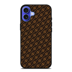 BURBERRY LOGO PATTERN EMBLEM BROWN iPhone 16 Case Cover BURBERRY LOGO PATTERN EMBLEM BROWN iPhone 16 Case Cover