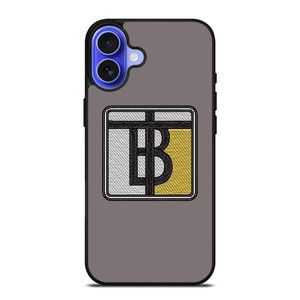 BURBERRY LONDON EMBROIDERY LOGO iPhone 16 Case Cover BURBERRY LONDON EMBROIDERY LOGO iPhone 16 Case Cover
