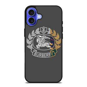 BURBERRY LONDON LOGO KNIGHT ICON iPhone 16 Case Cover BURBERRY LONDON LOGO KNIGHT ICON iPhone 16 Case Cover