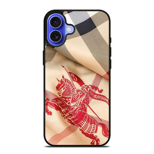 BURBERRY LONDON PATTERN LOGO EMBLEM iPhone 16 Case Cover BURBERRY LONDON PATTERN LOGO EMBLEM iPhone 16 Case Cover