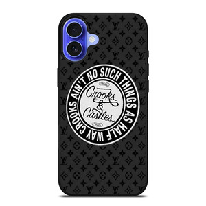 CROOKS AND CASTLES LOUIS VUITTON iPhone 16 Case Cover