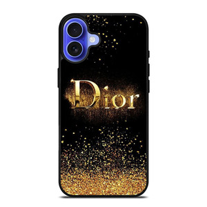 DIOR GOLDEN LOGO iPhone 16 Case Cover DIOR GOLDEN LOGO iPhone 16 Case Cover