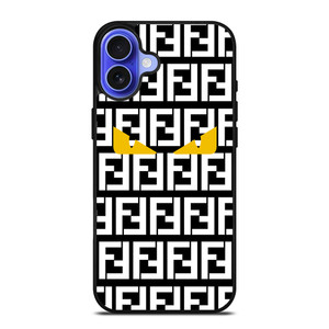 FENDI EYES LOGO FASHION iPhone 16 Case Cover FENDI EYES LOGO FASHION iPhone 16 Case Cover