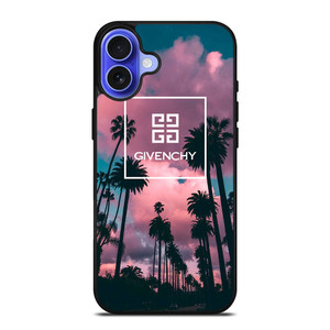 GIVENCHY LOGO PALM TREES iPhone 16 Case Cover GIVENCHY LOGO PALM TREES iPhone 16 Case Cover