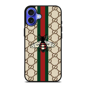 GUCCI LOGO BEE iPhone 16 Case Cover