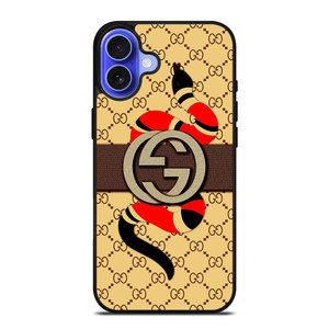 GUCCI LOGO CUTE SNAKE ICON iPhone 16 Case Cover GUCCI LOGO CUTE SNAKE ICON iPhone 16 Case Cover