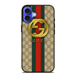 GUCCI LOGO GUCCI ICON PATTERN iPhone 16 Case Cover GUCCI LOGO GUCCI ICON PATTERN iPhone 16 Case Cover